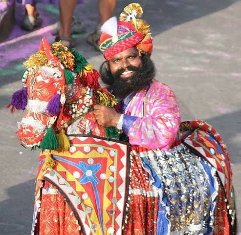 Rajasthani dance group